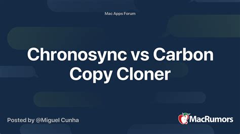 chronosync vs carbon copy cloner